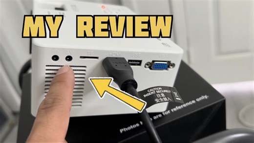 Watch This reviews the features for PURSHE mini projector on Amazon Live