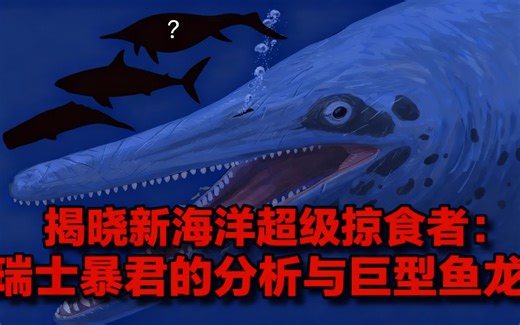 [中配]揭晓新海洋超级掠食者：瑞士暴君的分析与巨型鱼龙 - Vividen: Paleontology Evolved