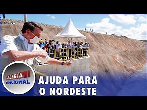 Bolsonaro inaugura trecho da transposição do Rio São Francisco