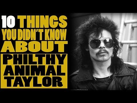 10 Things you didn't know about Philthy Animal Taylor of Motorhead