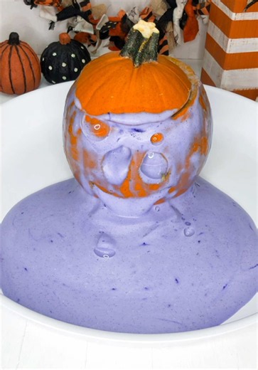 Spooky Oozy Pumpkin Science Experiment for Kids