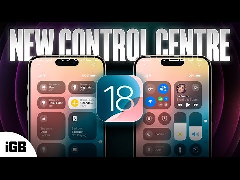 How to Use iOS 18 Control Center on iPhone: Customize Them All 🔥🔥