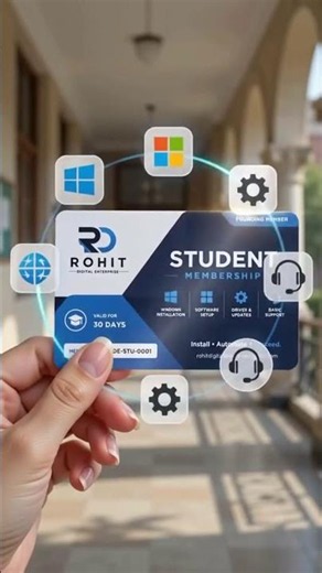 RDE Student Membership Card – Unlimited Windows & Software Installation Only Rs 199