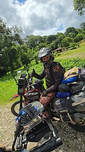 Asi si aguanta🔥♥️ De chile hacia Alaska 🏍🏁👫 #chilenos #centroamerica #Panama #tendencias #paisajes #motorcycle #motos #Motivation #bikers #viajes #viral #costarica #biker #adventure #colombia #tendencia #motos #parati | Soy Angélica Cháves