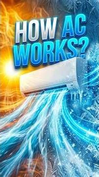 How Does An Air Conditioner Really Work? ❄️ The Science Behind Cool Air !