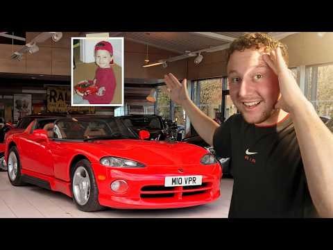 btw I bought my childhood dream car... a Dodge Viper