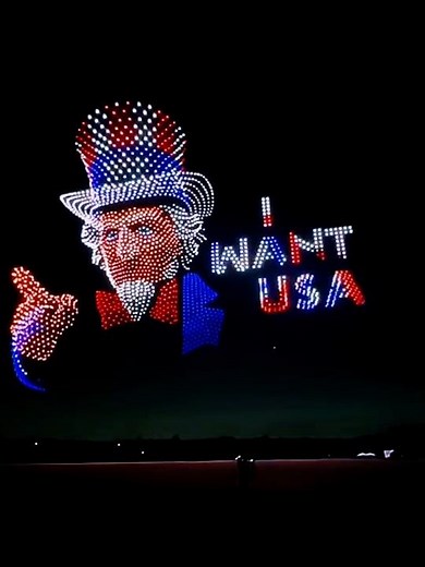 AMERICA 250 DRONE + FIREWORKS SHOW FOR JULY 4TH!