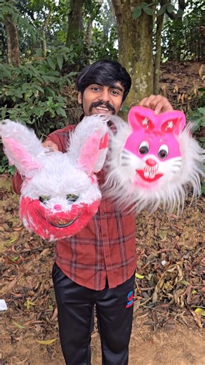 Two Brothers Wore Cat & Ghost Masks… The Ending Is HILARIOUS 😂👻🐱