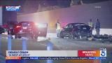 Deadly crash blocks all lanes of 10 Freeway in Ontario