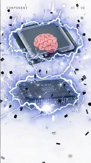 CPU meaning in computer and what it does #shorts #ict