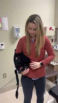 Putting On Your Sling with an Abduction Pillow