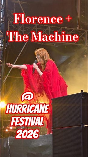 Florence + The Machine - You’ve Got the Love @ Hurricane Festival 2026 #hurricanefestival #florence