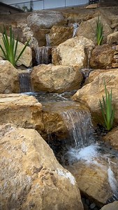 Pondless waterfall Norco, CA | Flow Landscape / Flow Aquascapes