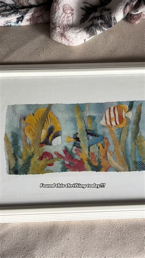 It’s gonna be so cute 🥹🥹 thanks grandad🥰 #foryoupage #hobby #fish #saltwater #art