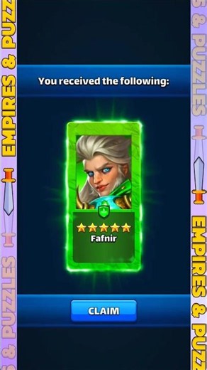 Fafnir Was My 30 Soul Pick — No Regrets! | Empires & Puzzles 🔥