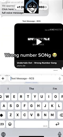 Wrong number SONg