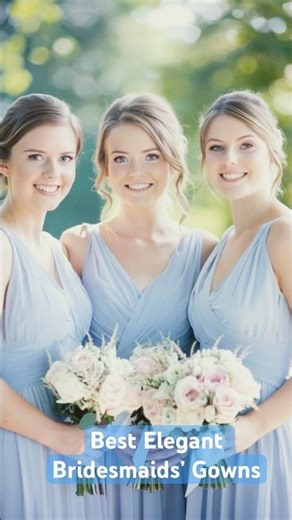 Best Spring Wedding Bridesmaids’ Gowns #WeddingFashion2026