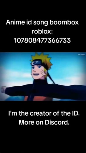 Anime id song boombox roblox #boombox #anime #song #роблокс #roblox #music #naruto #japan