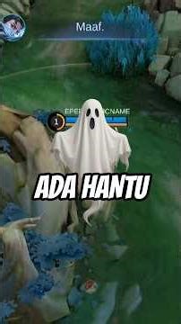 THERE'S A GHOST 😱#shorts #video #ghost #mobilelegends #viral #jumpscare #scary