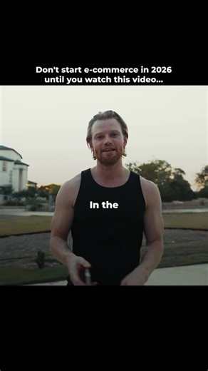 Before you jump into e-commerce next year, understand the game. One free course can save you years of trial, error, and wasted money. If you’re ready to start your ecom journey, comment “guide” and I’ll send you the free course. #success #motivation #mindset #business #ecommerce #entrepreneur #inspiration #wealth #goals | Fogartydaily