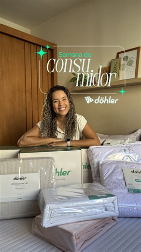 Os descontos do mês do consumidor continuam até dia 30/03 no site oficial da Döhler! Use o cupom RENATASANTIAGODOHLER10 para ter mais 10% de desconto em compras acima de R$299,90! #Döhler #MêsDoConsumidor