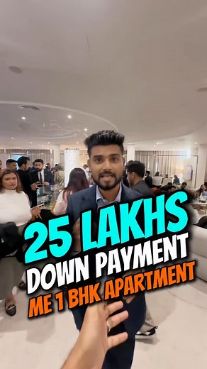 By paying only 25 lakhs INR as down payment you can own a 1 bhk apartment in dubai. . . . . . #bhojpurirealtor #india #bihar #qatar #saudi #up #dubai #family #property | Nadeem Akhtar