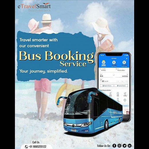 Bus Booking Online Made Easy | Book Bus Tickets Instantly with eTravelSmart