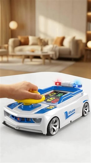Police Car Racing Game, Interactive Driving Simulator, Educational Learning Toy, Perfect Birthday Gift for Boys and Girls