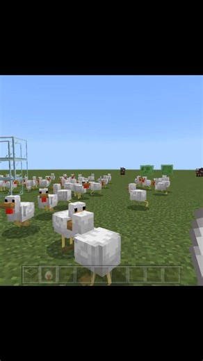 I Spawned 1000 Chickens in ONE Block 🤯🐔 | Minecraft