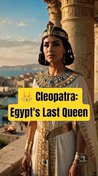 👑 Cleopatra: Egypt's Last Queen