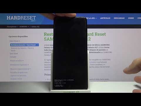 Cómo resetear SAMSUNG Galaxy A12 - Hard Reset, formatear SAMSUNG desde el modo Recovery