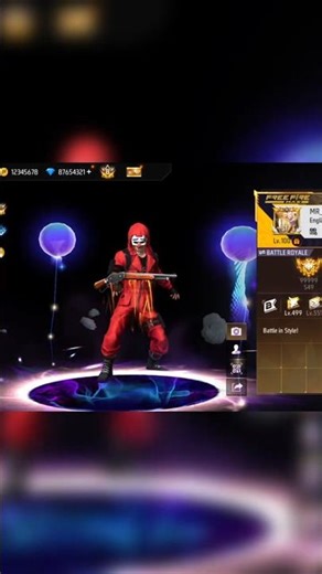 My Rare Free Fire Profile & Emotes Reveal! 🤯💯