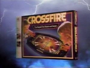 'Crossfire' game (Milton-Bradley, 1991) Commercial