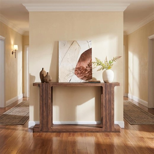 Wood Console Table - Etsy