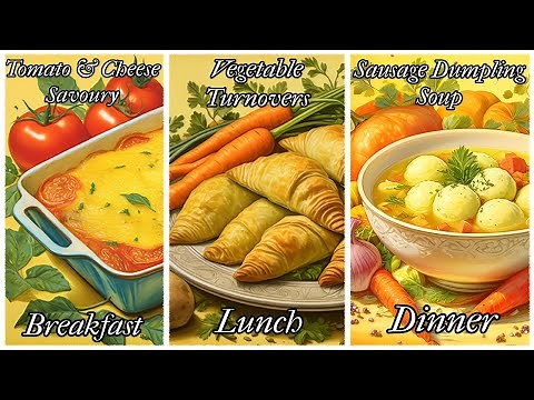 Ep 1) A Wartime Breakfast, Lunch & Dinner | WW2 | Ration Recipes | Frugal Living