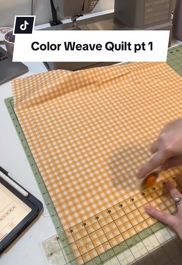 Color Weave Quilt: Starting My Next Quilting Project