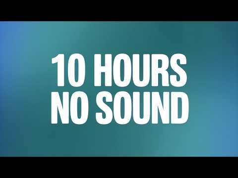 Teal Screen for Relaxation – 10 Hours No Sound | Calm Ambient Background