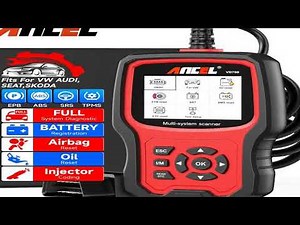 A must-have product! ANCEL VD700 Professional OBD2 Scanner for VW for Audi for Seat for Skoda Oil