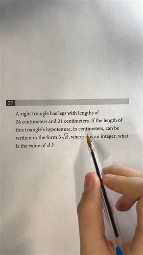 SAT Masterclass™ | Get a 1500+ SAT on Instagram: "Right triangle word problem on the SAT. DM me “SAT” to get started prepping for your SAT #sat #studytips #highschool #college #testprep"
