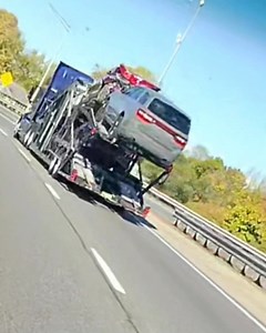 Car hauler destroying a vehicle he's hauling? | Johnny Dangerously