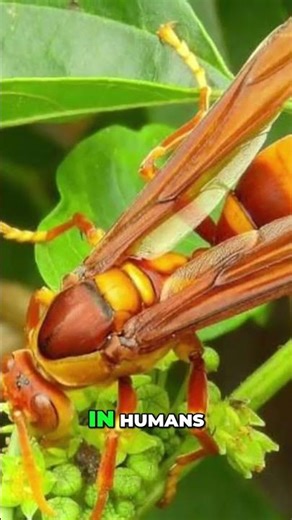 Executioner Wasp: Painful Sting, Potent Venom Explained! #shorts