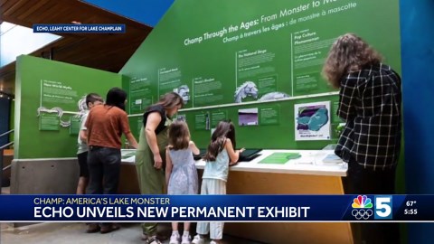 Echo Center unveils exhibit on Champ, Vermont's lake monster