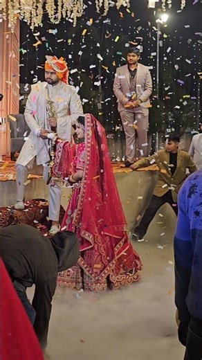 Bride entry #viral #wedding #function #enjoy #entry #viralvideo