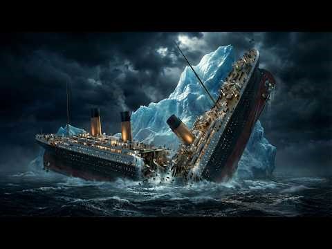Massive Iceberg Collision Hits Titanic | Realistic Destruction Simulation (AI VFX)