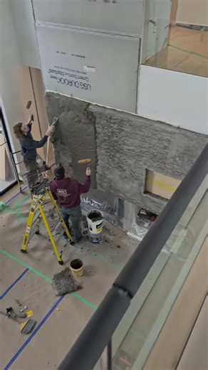 10K views · 74 reactions | Creating a unique rock accent wall for a client. 直if you are interested in this project, we have a YouTube video about it, linked in the comments below ⬇️ #rockwall #fauxrock #design #decorativeconcrete #build #artist #artificialrock #art #accentwall #fakerock #rockreplica #concrete #decor #interiordesign #homedecor #homedesign | Rockscapes | Facebook