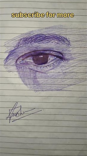 EYE PEN DRAWING II