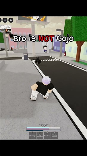 Bro is NOT Gojo😭 #roblox #jujutsushenanigans