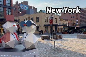 纽约市冬季徒步之旅 - 纽约西切尔西 | 4K HDR 60fps