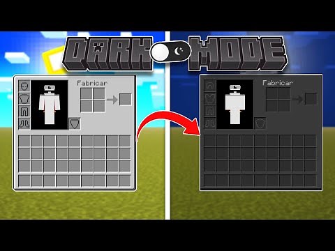 🌑 ¡ACTIVA el MODO OSCURO en Minecraft Bedrock 1.21! 😍 | Dark Mode UI IMPRESIONANTE