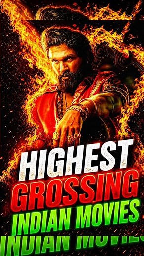 Top 10 Worldwide Highest Grossing Indian Movies Of All Time 🔥🤑 #shorts